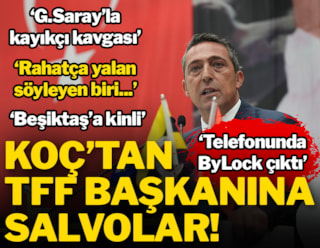 Ali Koç: Mehmet Büyükekşi yalan söyleyen biri! Beşiktaş'a karşı kinli! Galatasaray ile arasındaki ilişki...