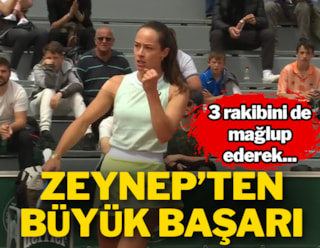 Zeynep Sönmez, Roland Garros'ta ana tabloya yükseldi