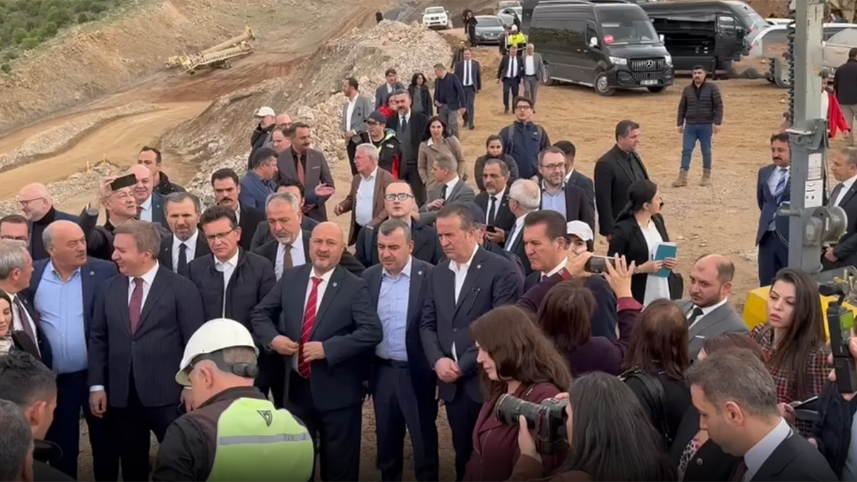 İliç Maden Kazasını Araştırma Komisyonu'undan maden sahasında inceleme