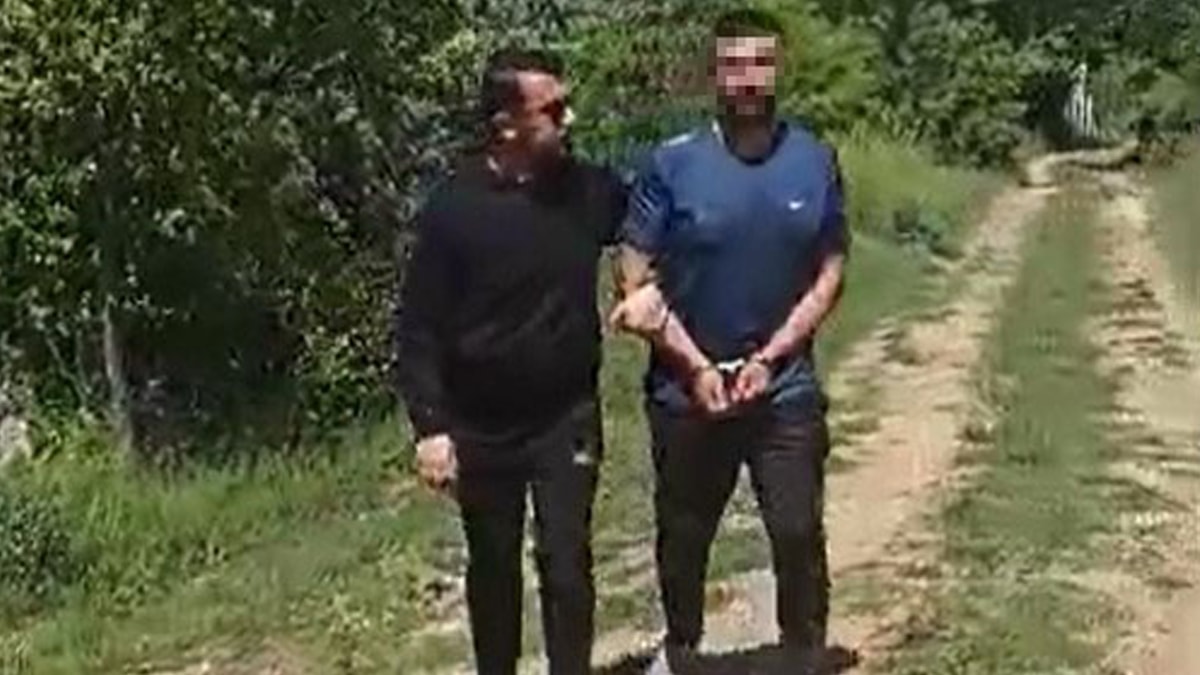 Kazadan sonra kaçan sürücü, bağ evinde yakalandı