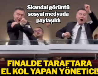 Beşiktaşlı Yönetici Kılıç'tan Trabzonspor taraftarına skandal hareket!