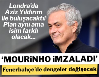Jose Mourinho, Fenerbahçe ile anlaştı: Aziz Yıldırım iptal, Ali Koç imzaladı
