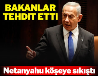 İsrailli bakanlar tehdit etti, Netanyahu yanıt verdi