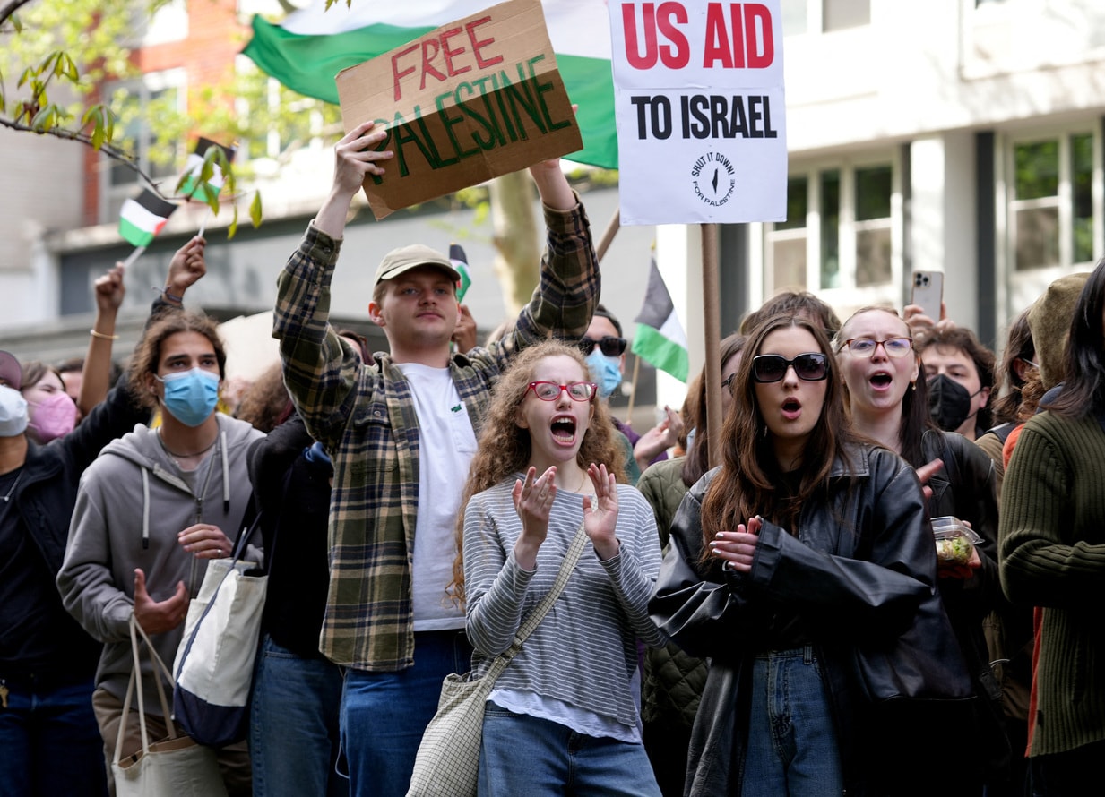 Üniversite öğrencileri vazgeçmedi... Filistin'e destek gösterileri devam ediyor