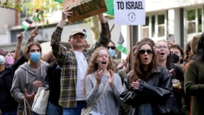 Üniversite öğrencileri vazgeçmedi... Filistin'e destek gösterileri devam ediyor