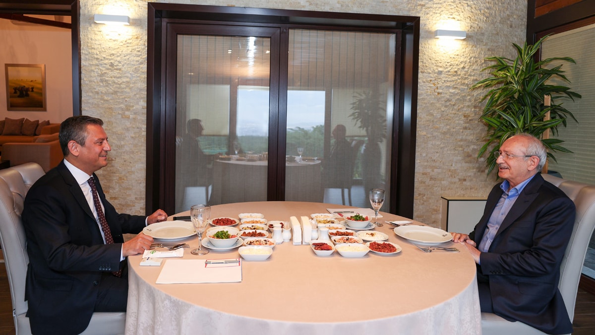 Özgür Özel ile Kemal Kılıçdaroğlu görüştü