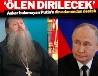 Rusya'da askerlere, "kutsal savaş" çağrısı: Din adamının sözleri olay oldu