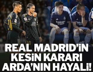 Real Madrid, Luka Modric'e vedaya hazır! Arda Güler'in hayali...