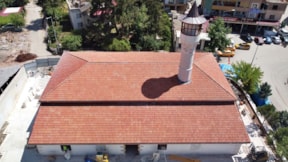 Tarihi Ağcabey Camisi'nin restorasyonunda sona gelindi