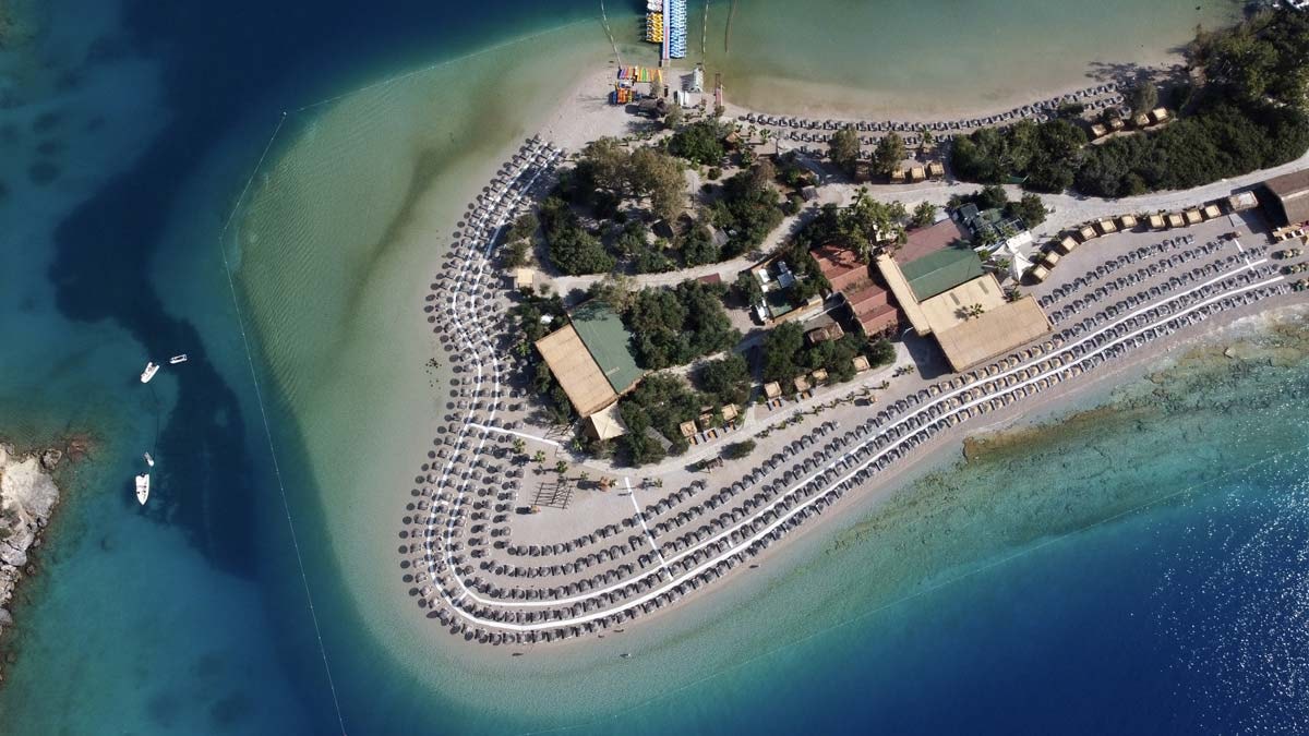 Türkiye'nin mavi bayraklı cenneti: Kumburnu Plajı