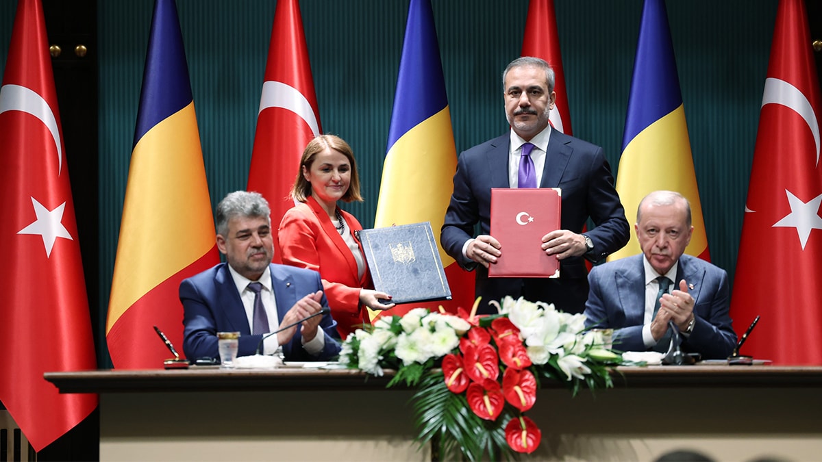 Türkiye ile Romanya arasında 6 anlaşma imzalandı