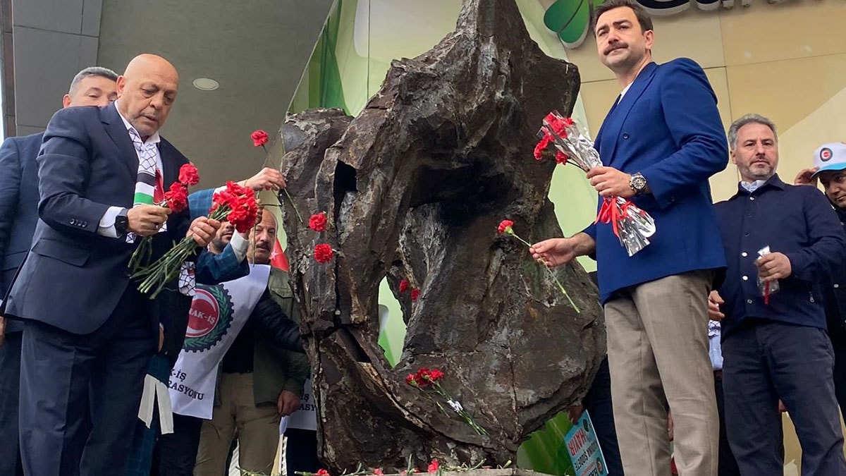 Kazancı Yokuşu'nda 1 Mayıs anması