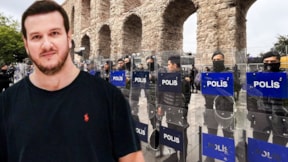 Bozdoğan Kemeri'ndeki polis barikatına Şahan Gökbakar'dan tepki