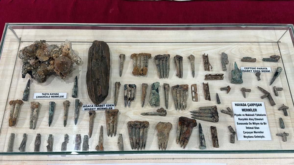 Çanakkale 1915 Savaş Malzemeleri Gezici Müzesi ziyarete açıldı