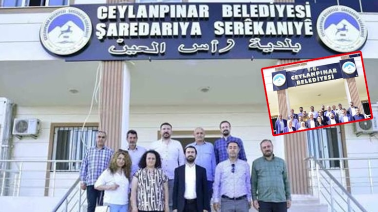 Ceylanpınar Belediyesi'nden T.C. ibaresi kaldırıldı