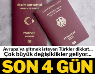 Geri sayım başladı: Avrupa'da Türkleri ilgilendiren yasalar yürürlüğe giriyor