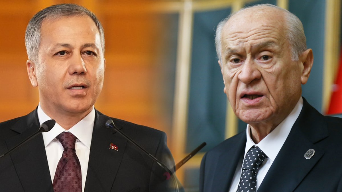 İçişleri Bakanı Yerlikaya'dan Bahçeli'ye ziyaret