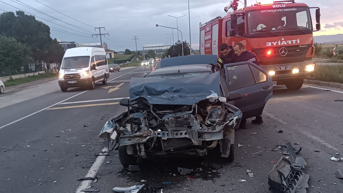 Bolu'da zincirleme kaza: Yaralılar var