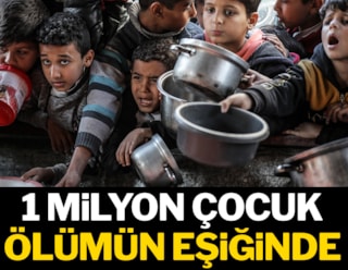 Yetersiz beslenme bir milyon çocuğun hayatını tehdit ediyor