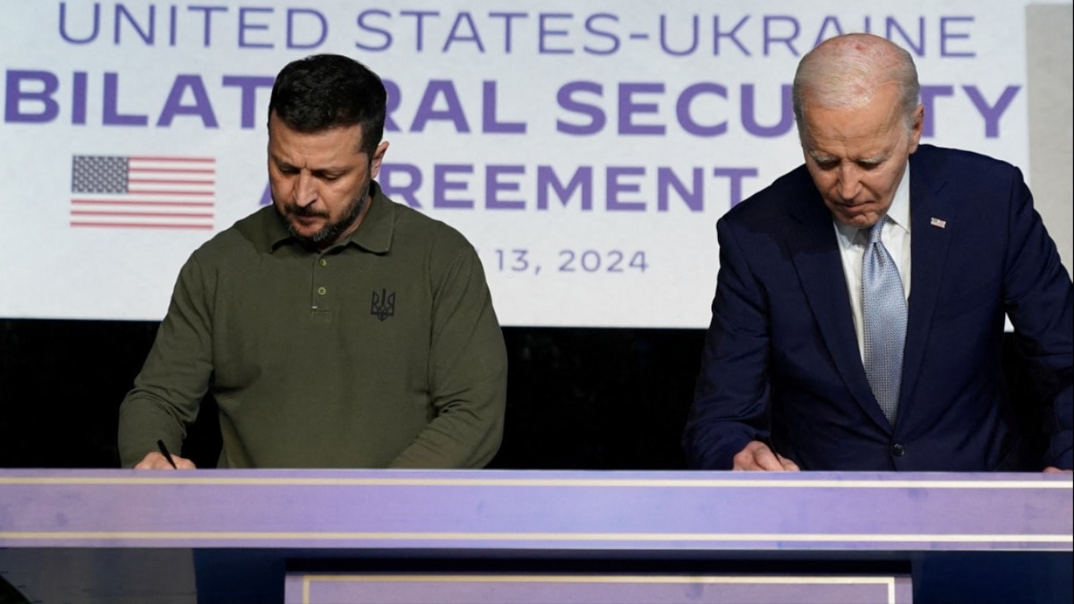 Biden ve Zelenskiy'den 10 yıllık savunma işbirliği anlaşması kararı