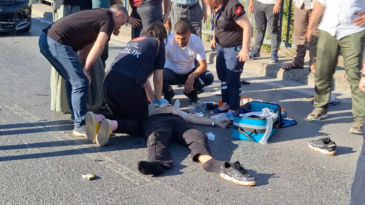 Dakikalarca kalp masajı yapıldı, kurtarılamadı