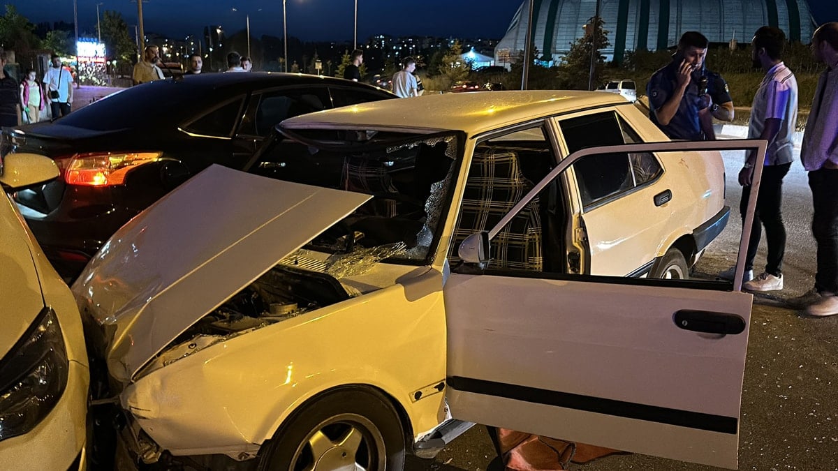 Kaza yaptı, yaralı kadını bırakıp yaya olarak kaçtı