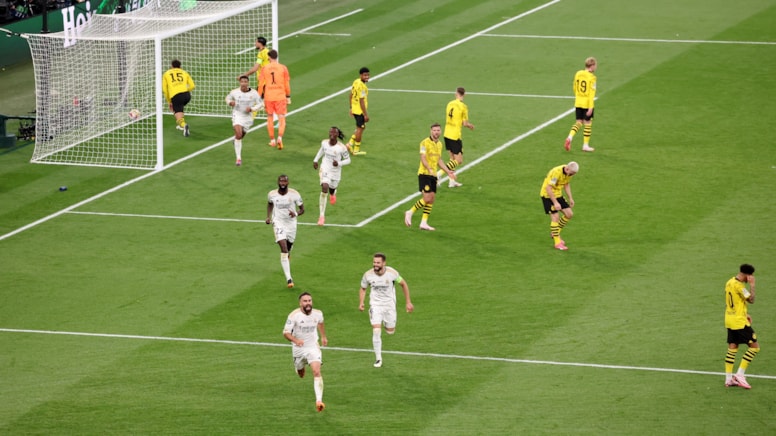 Borussia Dortmund'u yenen Real Madrid Şampiyonlar Ligi şampiyonu