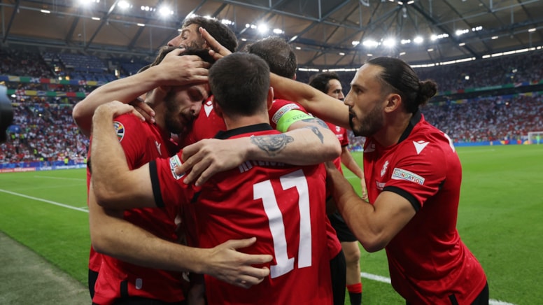 Portekiz'i yenen Gürcistan EURO 2024'te Son 16 Turu'nda