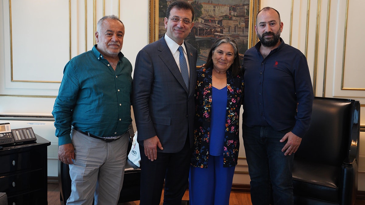 Ali İsmail Korkmaz Vakfı'ndan İmamoğlu'na ziyaret