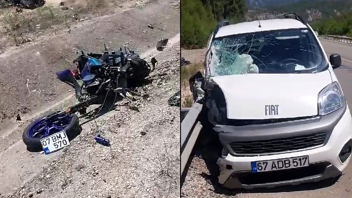 Burdur'da feci kaza: Ölü ve yaralılar var