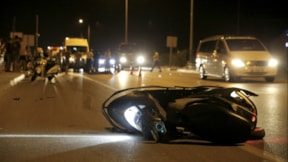 Fethiye'de otomobille çarpışan motosikletteki 1 kişi öldü