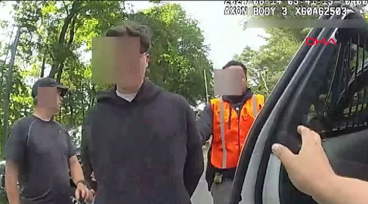 Timur Cihantimur'un yakalanma görüntüleri yayınladı