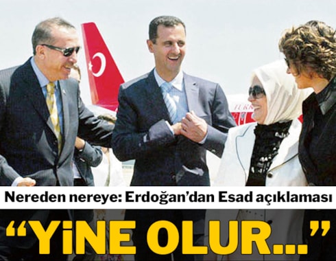 Erdoğan'dan Suriye açıklaması: Sayın Esed ile...