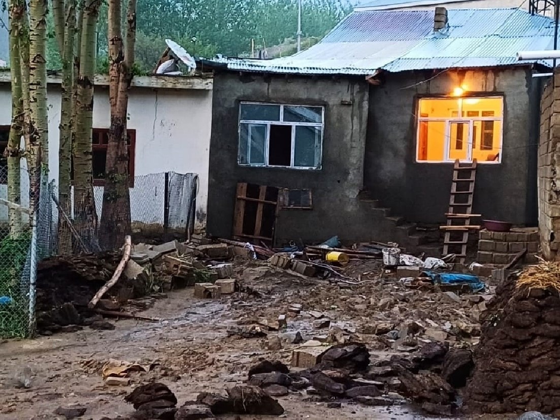 Van'ı sağanak vurdu: Onlarca hayvan öldü, evler sular altında