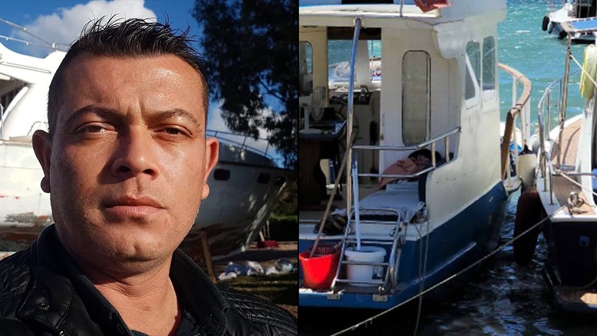 Kaptan teknesinde ölü bulundu