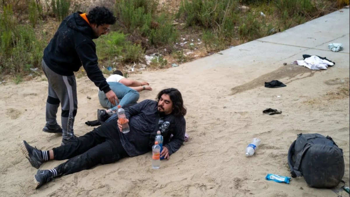 ABD'ye Meksika sınırından giriş yapmaya çalışan Türk mülteciler gündem oldu