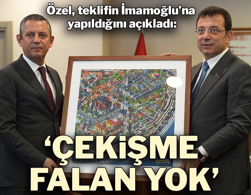 Özel: Belediyeler Birliği Başkanlığı'nı İmamoğlu'na teklif ettik