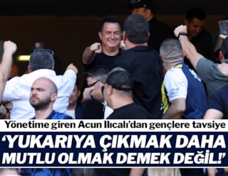 Acun Ilıcalı: "Bulunduğunuz şartlarda mutlu olmayı bilin, Fenerbahçe'yi sevin"