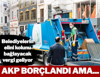 AKP borçlandı ama...
