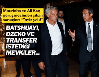 Mourinho raporu verdi: Batshuayi, Dzeko ve transfer...