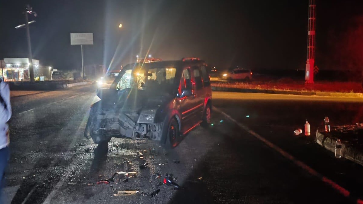 Mardin'de feci kaza! 1'i bebek, 2'si çocuk 5 yaralı