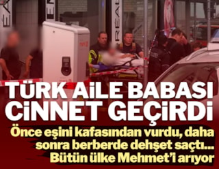 Önce eşini vurdu sonra berberde dehşet saçtı: Bütün ülke 34 yaşındaki Türk'ü arıyor