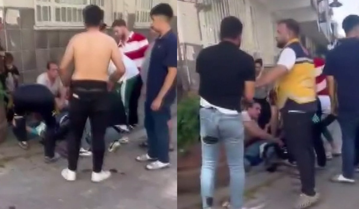 İstanbul'un orta yerinde bıçaklı drift kavgası