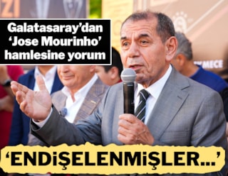Dursun Özbek'ten Jose Mourinho yorumu: "Galatasaray bayağı endişelendirmiş..."