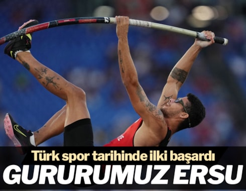 Gururumuz Ersu! Türk spor tarihinde bir ilk...