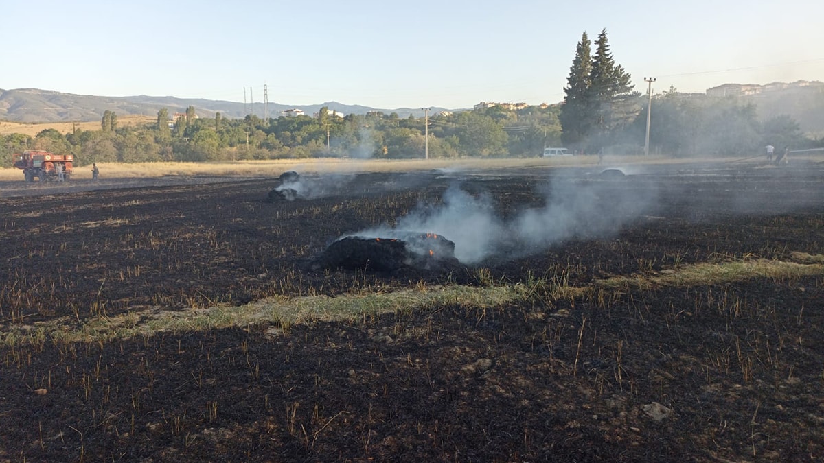 Anız yangını faciaya neden oluyordu