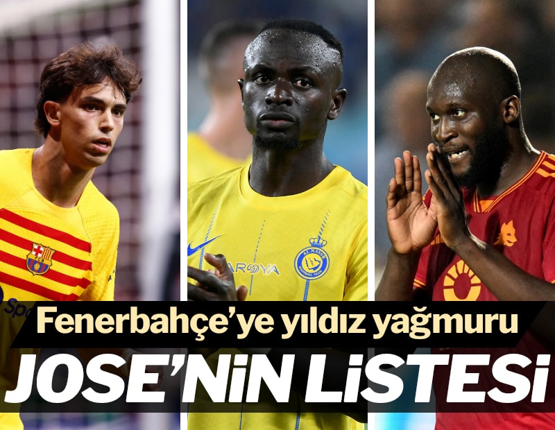 Fenerbahçe'nin transfer hedefleri: Romelu Lukaku, Sadio Mane ve Joao Felix