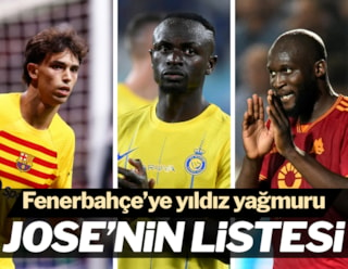 Fenerbahçe'nin transfer hedefleri: Romelu Lukaku, Sadio Mane ve Joao Felix