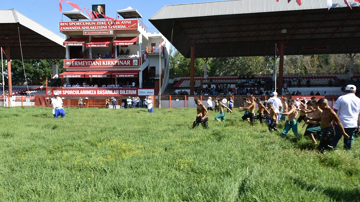 Başpehlivanlardan Kırkpınar'da lig sistemine sert tepki: "Güreşmiyoruz"