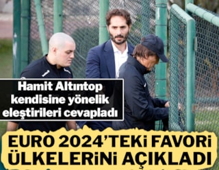 Hamit Altıntop'tan EURO 2024 değerlendirmesi: 'Hayallerimiz büyük, ama..."